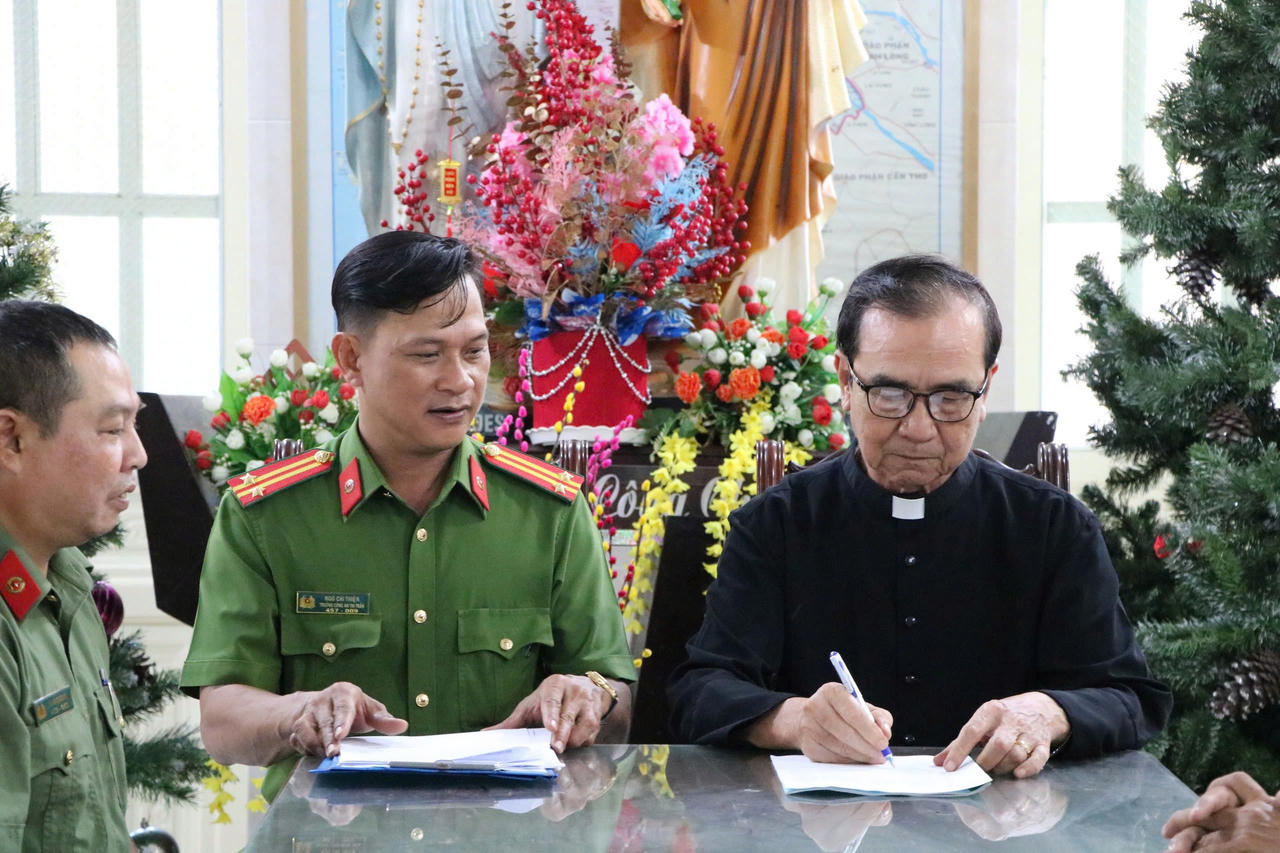 Kết quả nổi bật từ mô hình 'Xứ đạo an toàn về an ninh trật tự' ở Kiên Giang