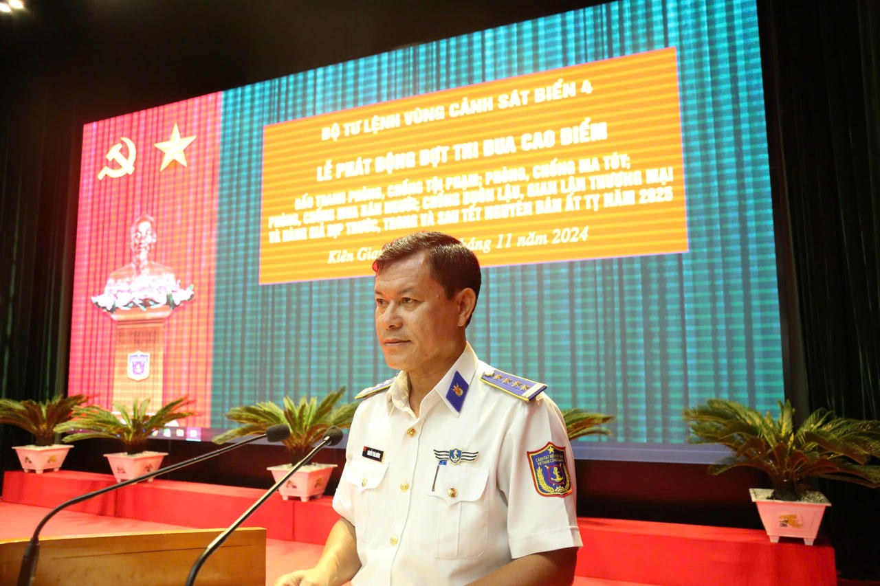 BTL Vùng Cảnh sát biển 4 kiên quyết đấu tranh với tội phạm dịp trước, trong và sau Tết
