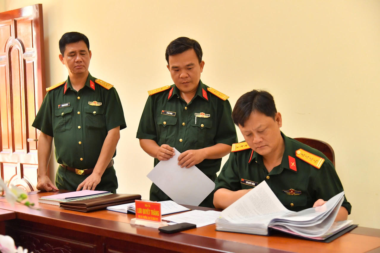 Bộ Quốc phòng kiểm tra toàn diện Bộ CHQS tỉnh Kiên Giang