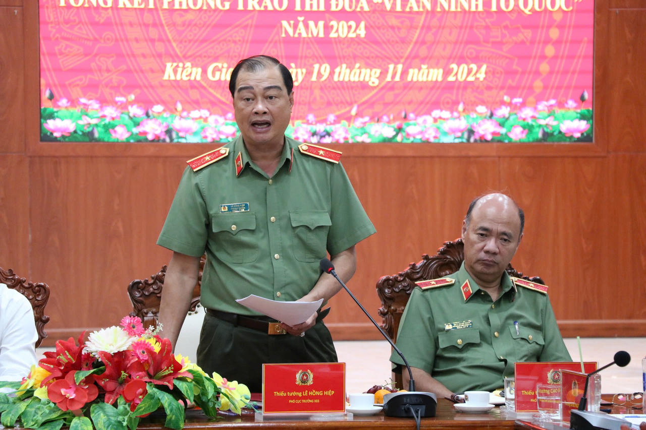 5 tỉnh Đồng bằng sông Cửu Long tổng kết phong trào 'Vì an ninh Tổ quốc' năm 2024 