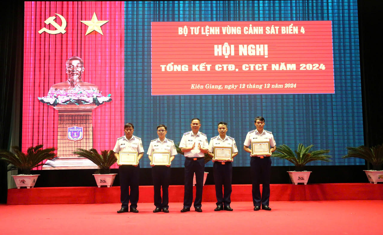 BTL Vùng Cảnh sát biển 4 triển khai hiệu quả công tác Đảng, công tác chính trị 