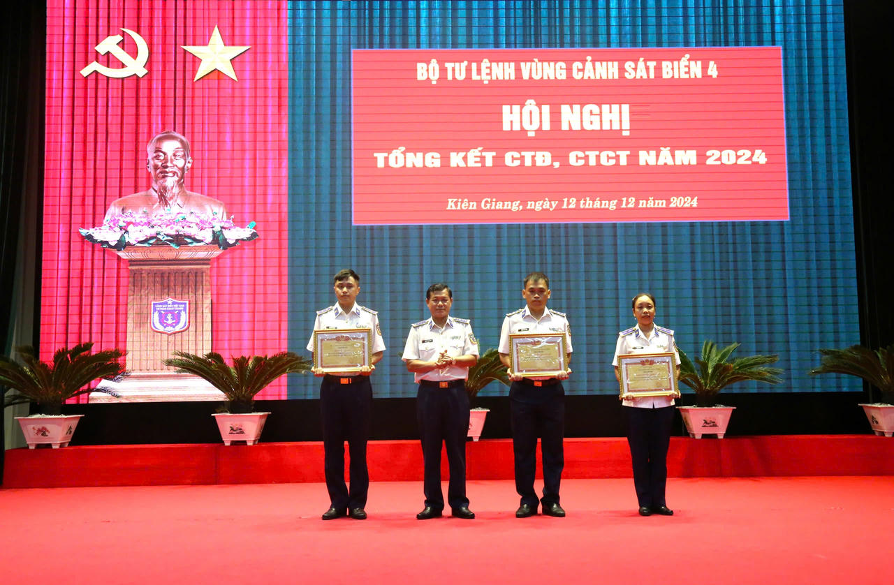 BTL Vùng Cảnh sát biển 4 triển khai hiệu quả công tác Đảng, công tác chính trị 