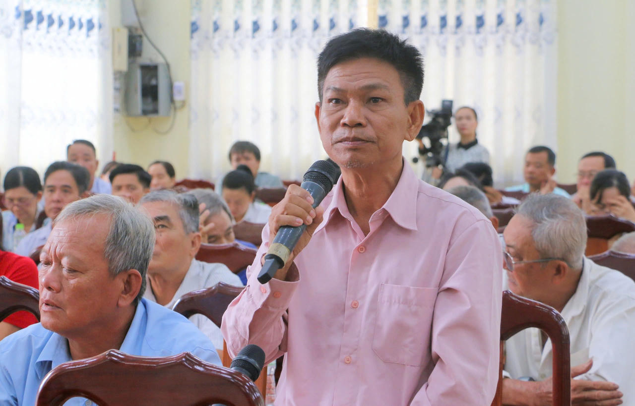 Phó Chủ tịch nước Võ Thị Ánh Xuân tiếp xúc cử tri tại An Giang