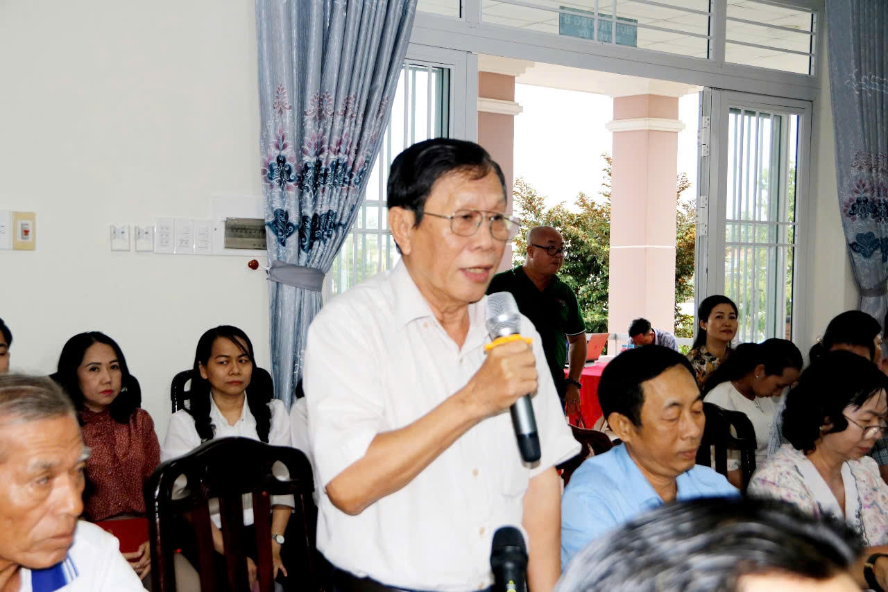 Phó Chủ tịch nước Võ Thị Ánh Xuân tiếp xúc cử tri tại An Giang