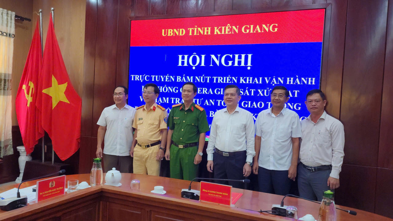 353 camera sẽ giám sát giao thông tại Kiên Giang