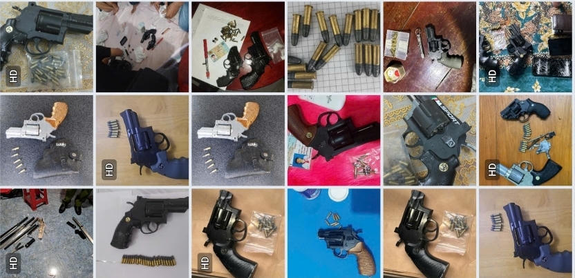 Khởi tố 2 đối tượng mua bán, tàng trữ trái phép vũ khí quân dụng