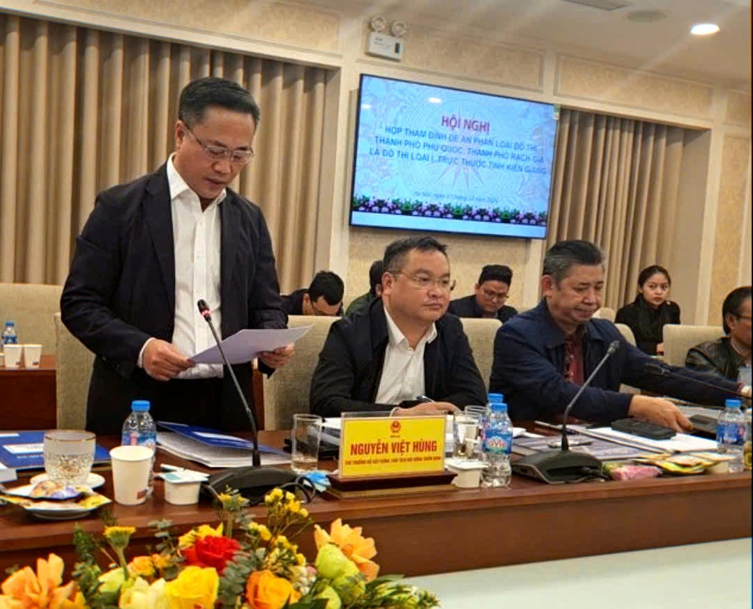 TP Phú Quốc và TP Rạch Giá đạt các tiêu chí đô thị loại I