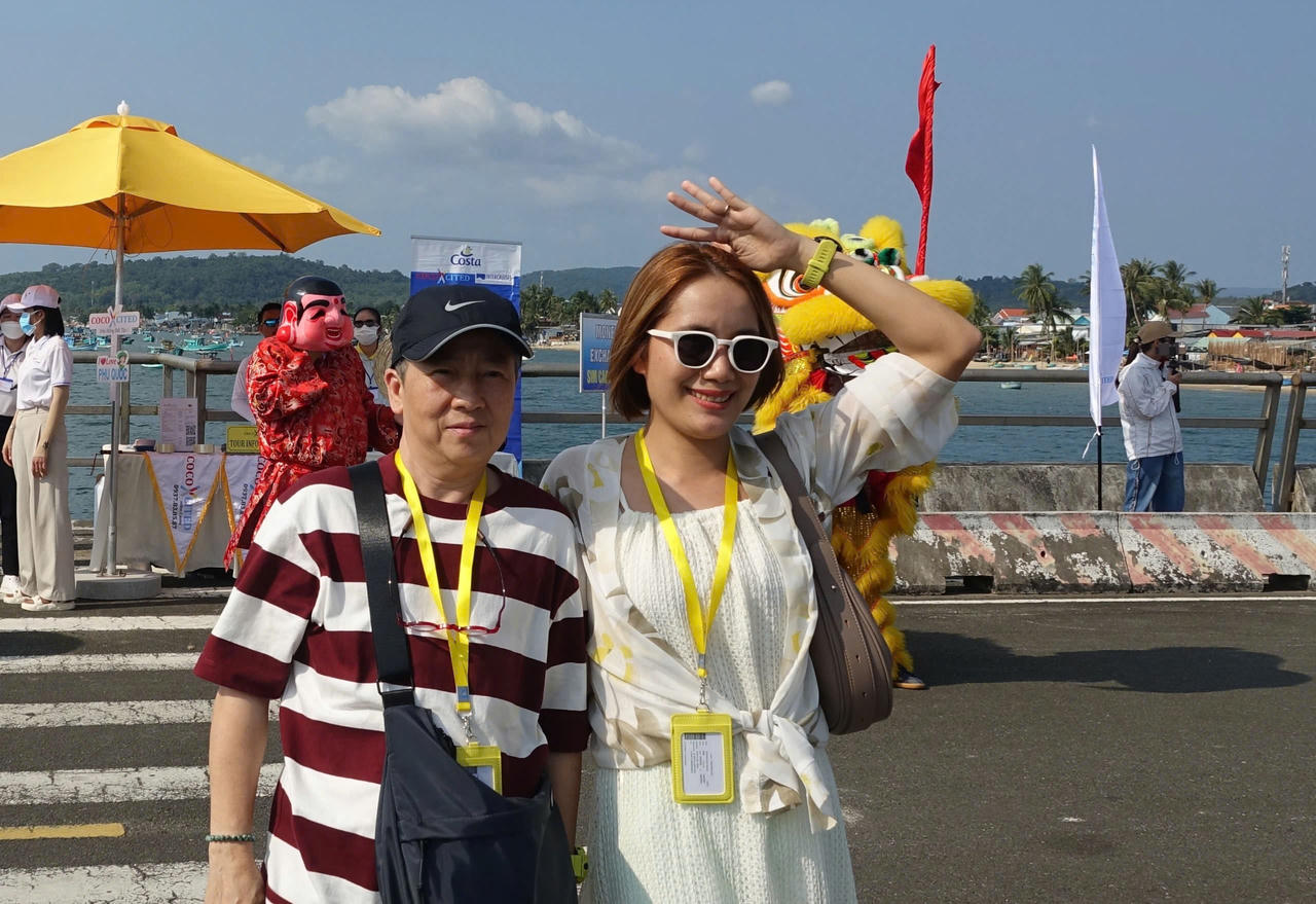 Phú Quốc đón hơn 2.700 khách quốc tế từ tàu du lịch Costa Serena
