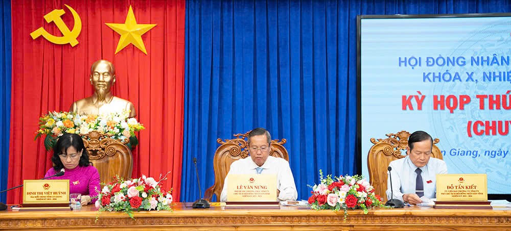 An Giang: Thông qua 12 nghị quyết liên quan chủ trương sắp xếp tổ chức bộ máy