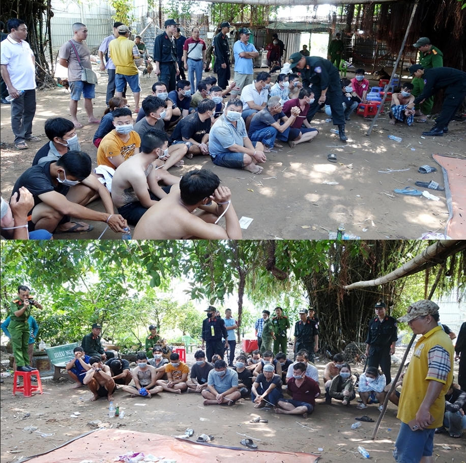 An Giang: 53 đối tượng bị khởi tố về các tội 'Đánh bạc' và 'Tổ chức đánh bạc'