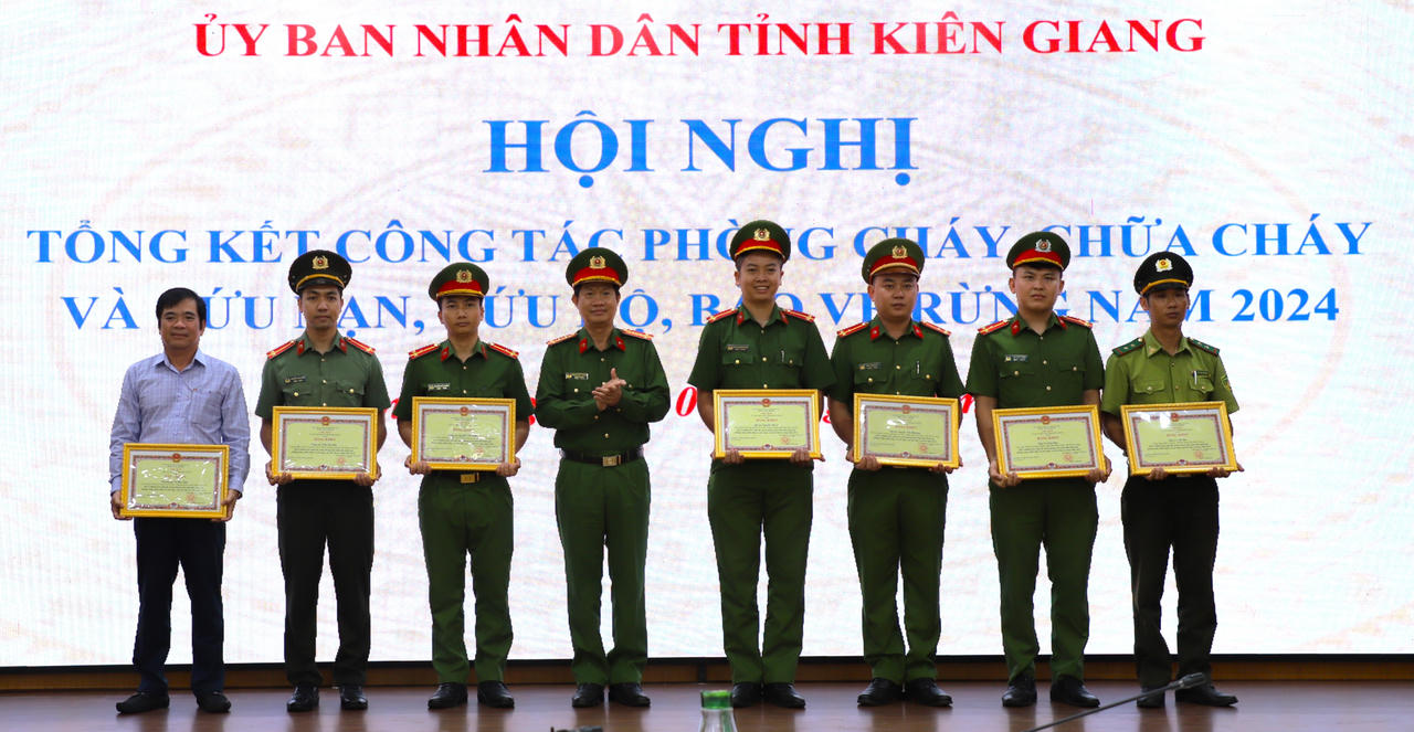 53 vụ cháy đã được lực lượng PCCC Kiên Giang dập tắt trong năm 2024