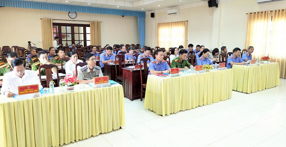 Ký kết Quy chế phối hợp liên ngành trong tiếp công dân, giải quyết khiếu nại, tố cáo trong hoạt động tư pháp