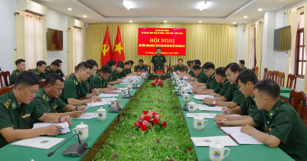 Ký kết bảo vệ biên giới khu vực tiếp giáp ba tỉnh An Giang - Đồng Tháp - Kiên Giang