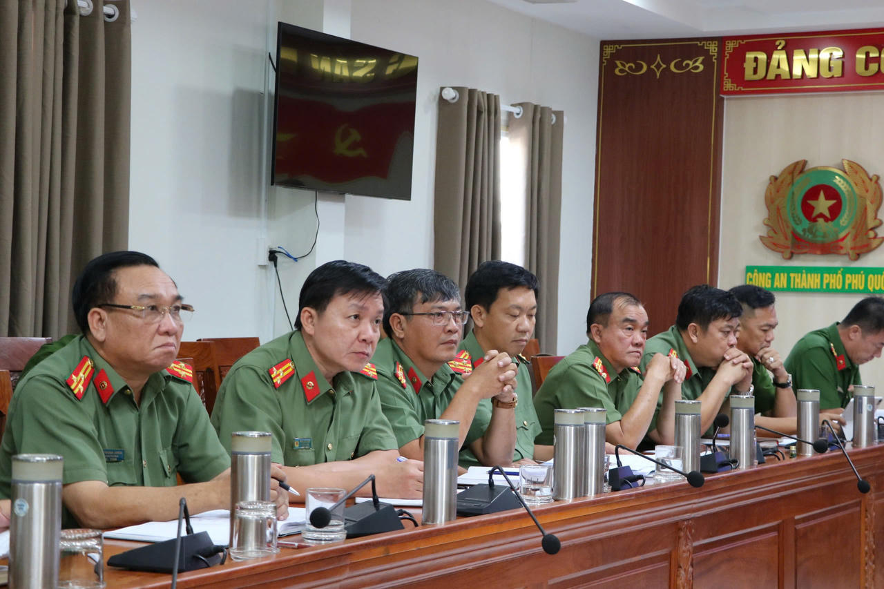 Kiên Giang: Thực hiện tốt công tác bảo đảm an ninh, trật tự trên địa bàn Phú Quốc