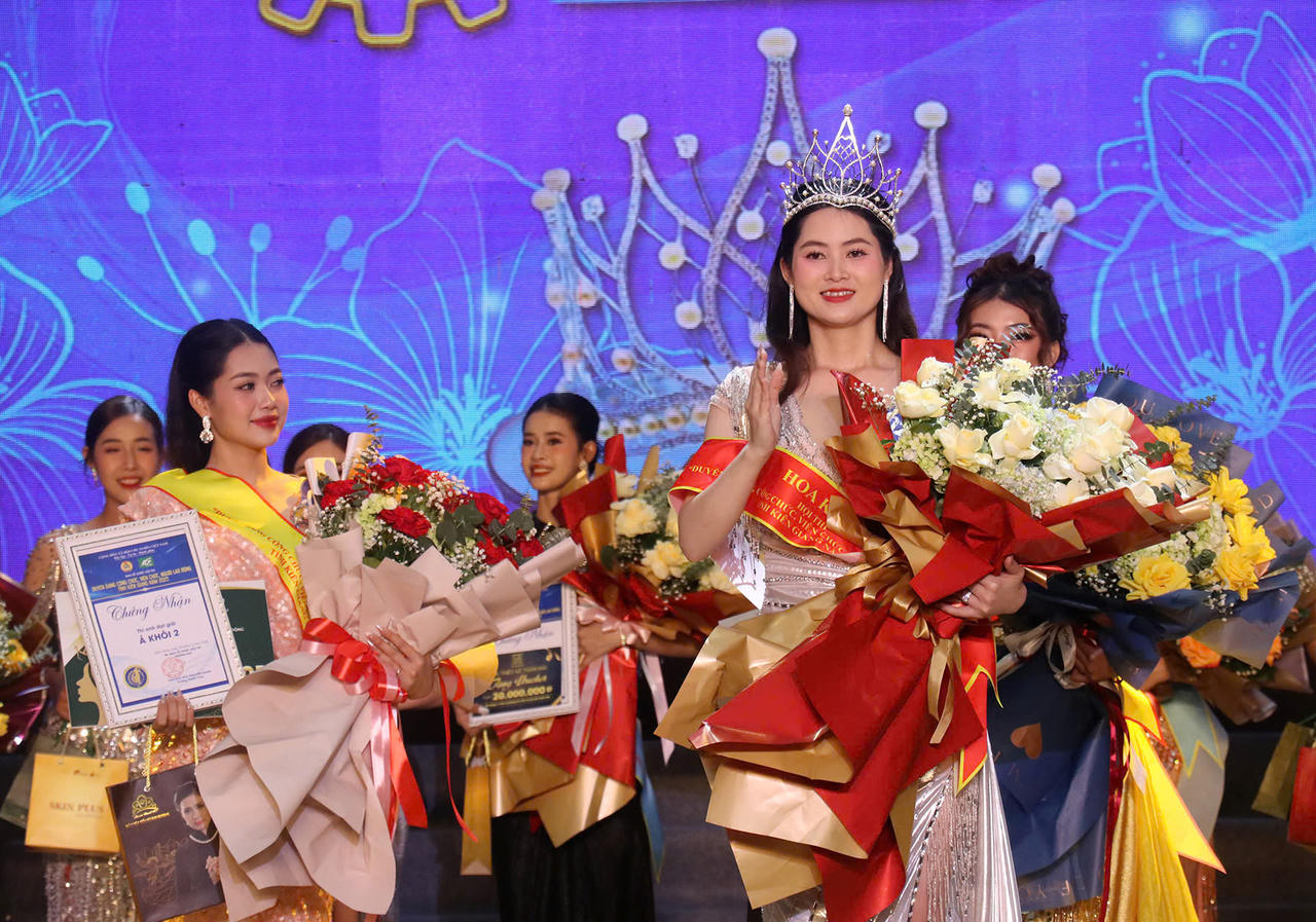 Cô giáo tiểu học đăng quang Hoa khôi Duyên dáng công chức, viên chức, người lao động tỉnh Kiên Giang