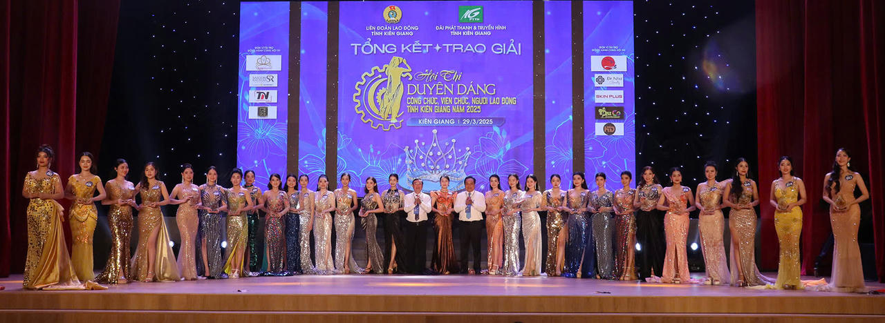 Cô giáo tiểu học đăng quang Hoa khôi Duyên dáng công chức, viên chức, người lao động tỉnh Kiên Giang