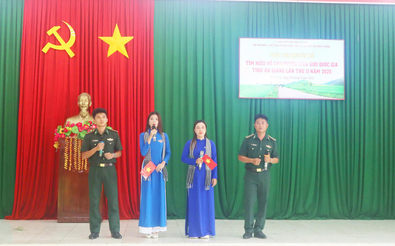 BĐBP tỉnh An Giang tham gia hoạt động kỷ niệm 50 năm Ngày giải phóng miền Nam, thống nhất đất nước