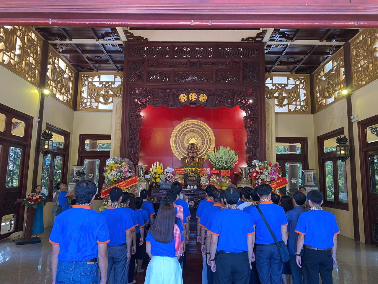 Hội Nông dân An Giang, Kiên Giang trao đổi kinh nghiệm và trao học bổng cho học sinh