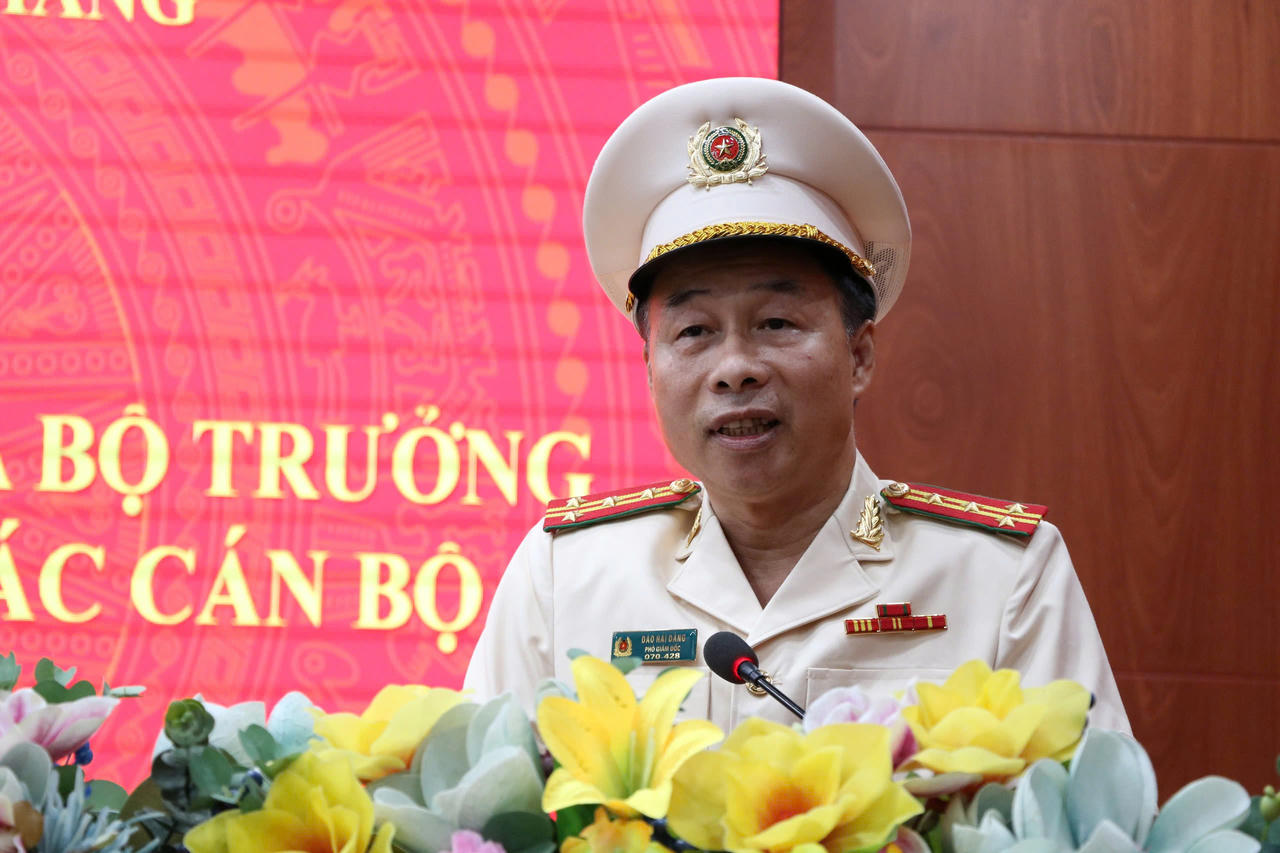 Kiên Giang: Công bố Quyết định bổ nhiệm lại Phó Giám đốc Công an tỉnh