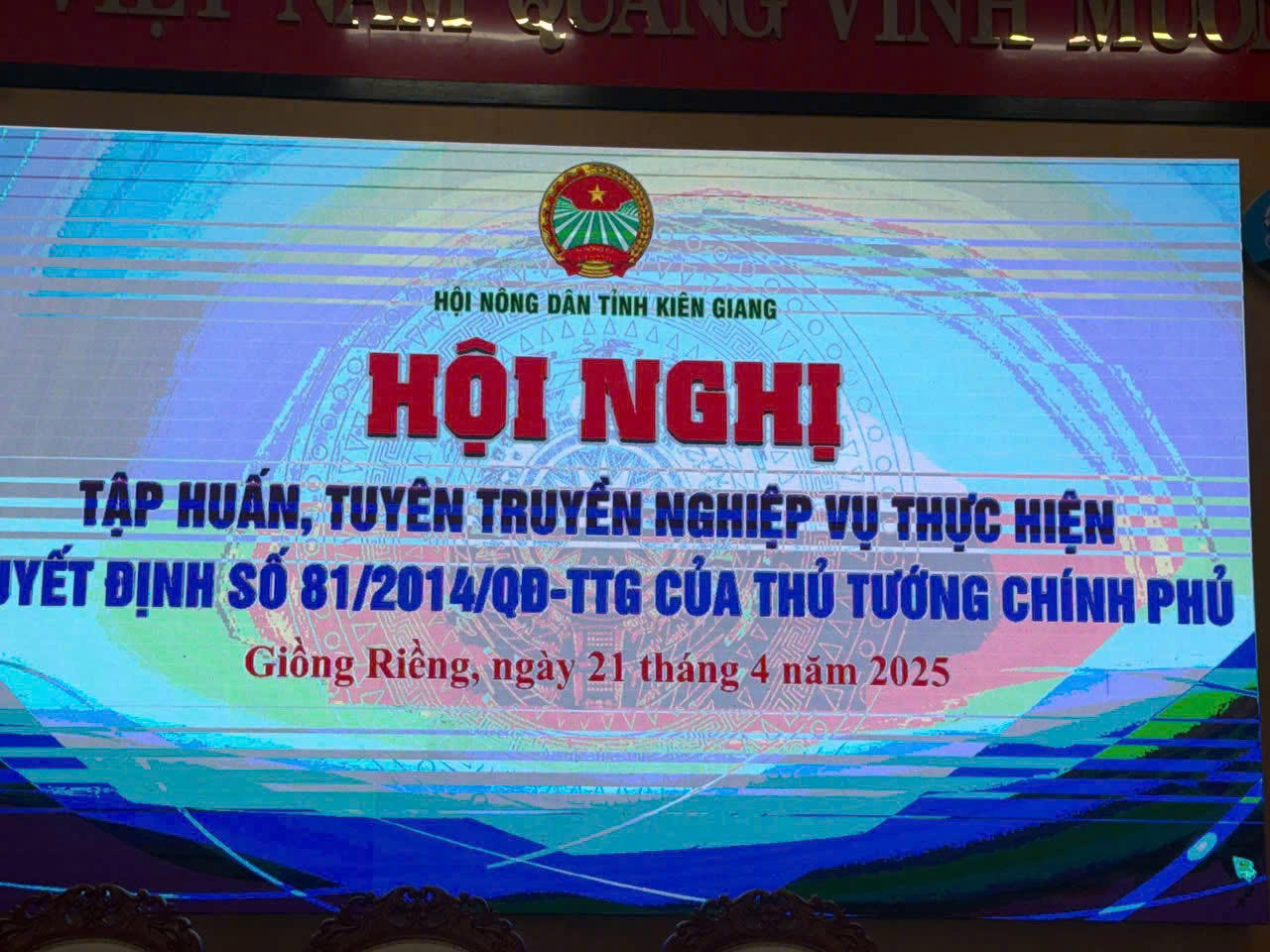 Hội Nông dân tỉnh Kiên Giang đẩy mạnh công tác tuyên truyền, phổ biến pháp luật cho hội viên 