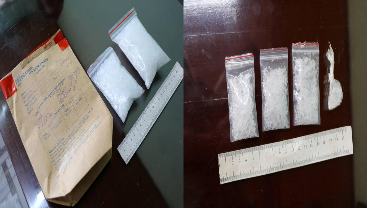 Ra tù chưa lâu, lại bị bắt quả tang tàng trữ trái phép chất ma tuý