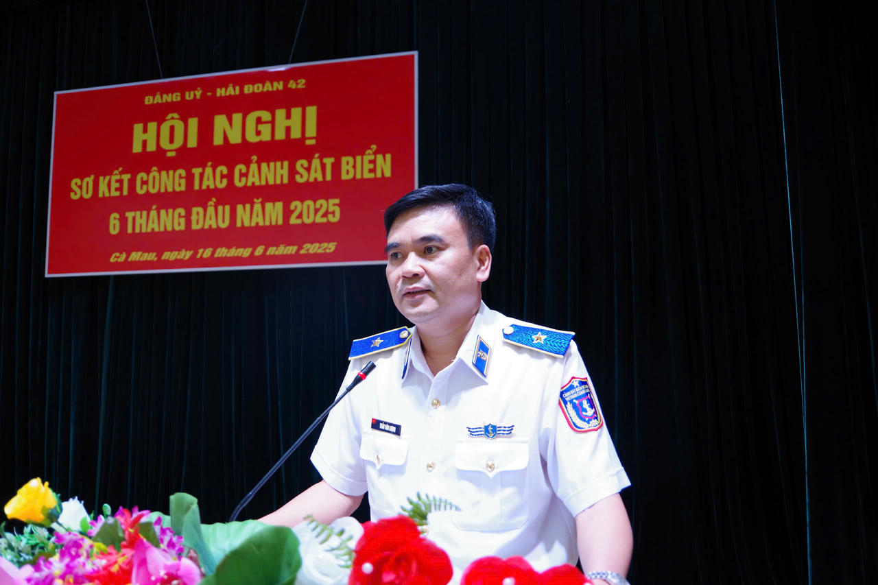 Hải đoàn 42: Giữ vững kỷ luật, chủ động, linh hoạt trong thực hiện nhiệm vụ trên biển