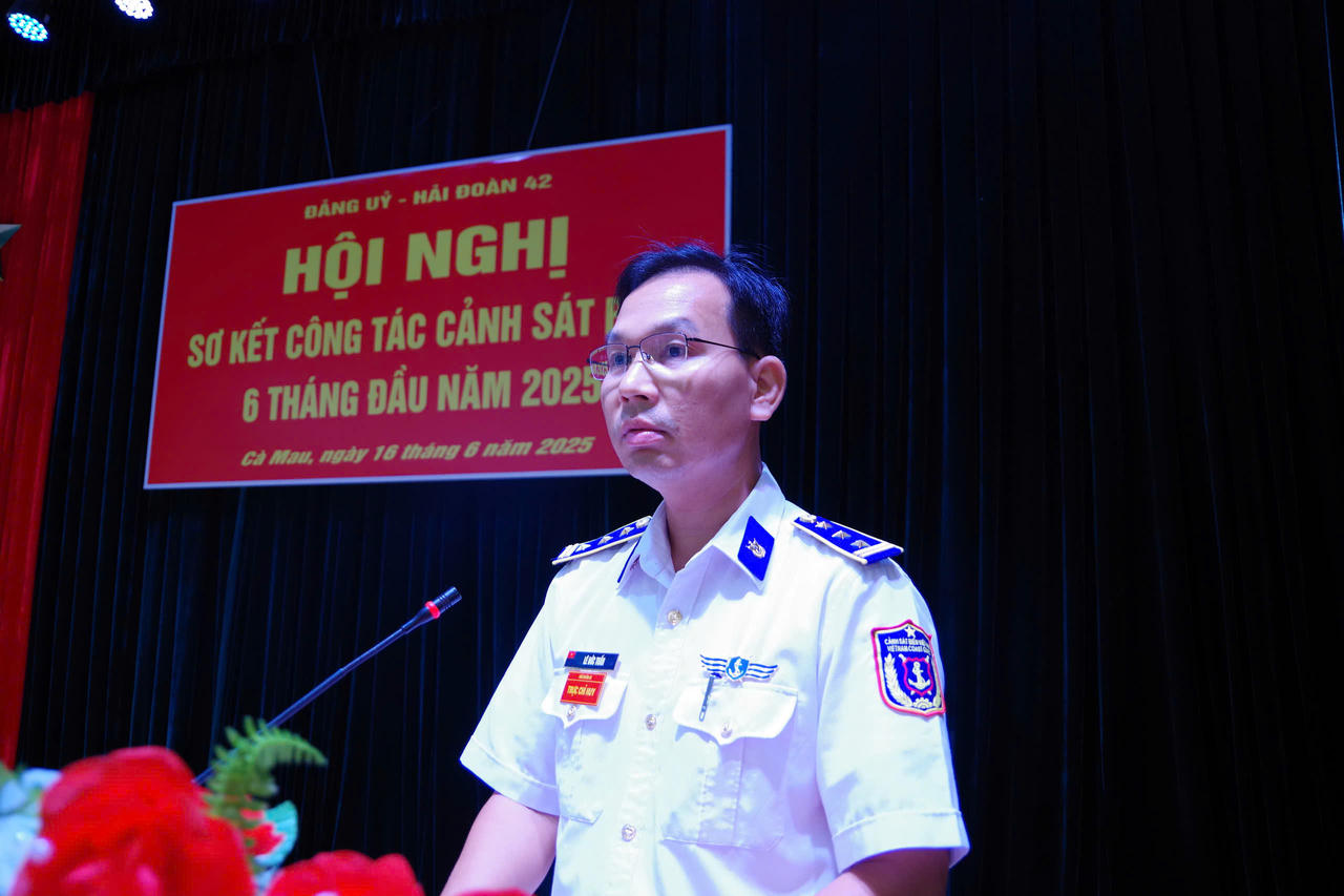 Hải đoàn 42: Giữ vững kỷ luật, chủ động, linh hoạt trong thực hiện nhiệm vụ trên biển