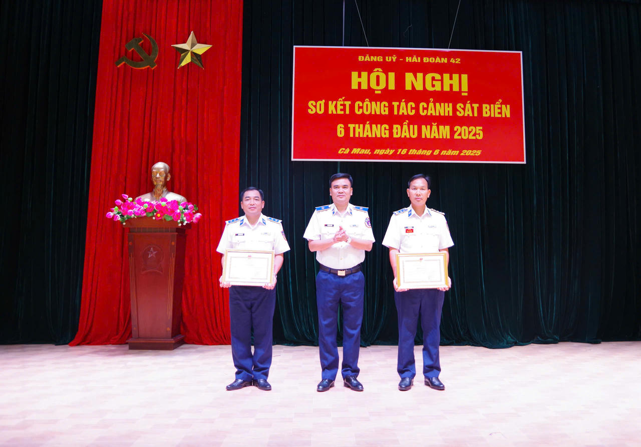 Hải đoàn 42: Giữ vững kỷ luật, chủ động, linh hoạt trong thực hiện nhiệm vụ trên biển