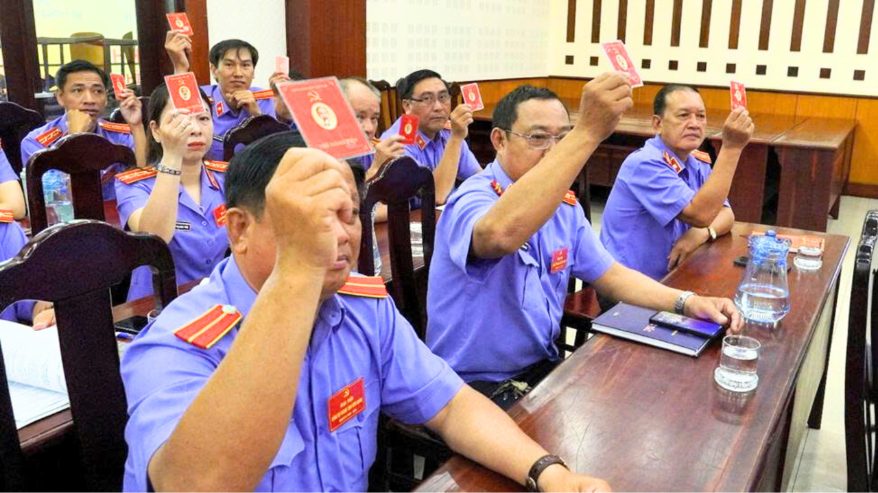 Đại hội Đảng bộ VKSND Kiên Giang, nhiệm kỳ 2025–2030