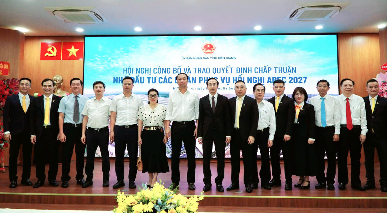 Kiên Giang công bố nhà đầu tư các dự án trọng điểm phục vụ APEC