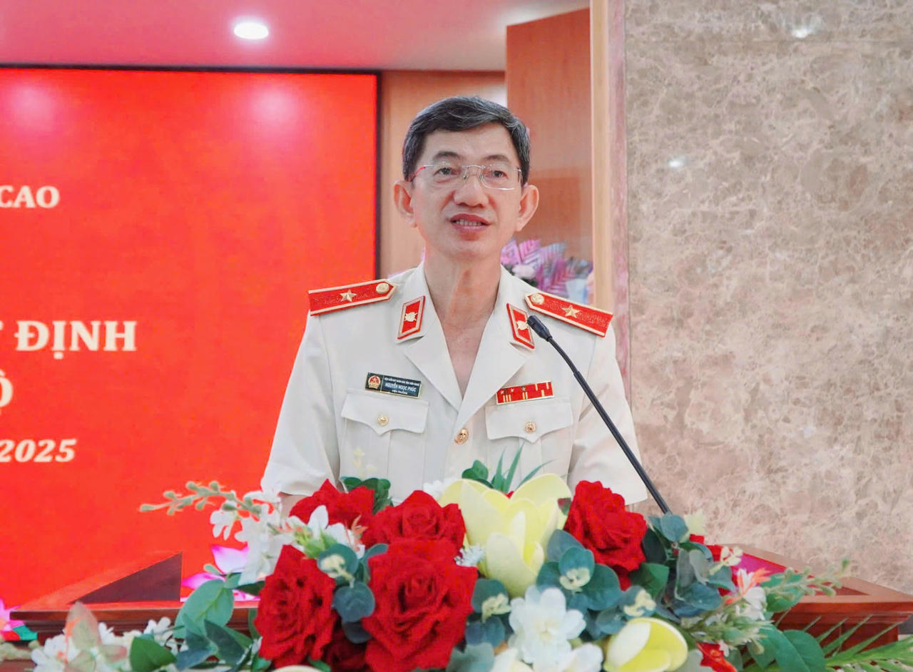 Kiên Giang: Công bố quyết định lãnh đạo VKSND sau hợp nhất tỉnh 