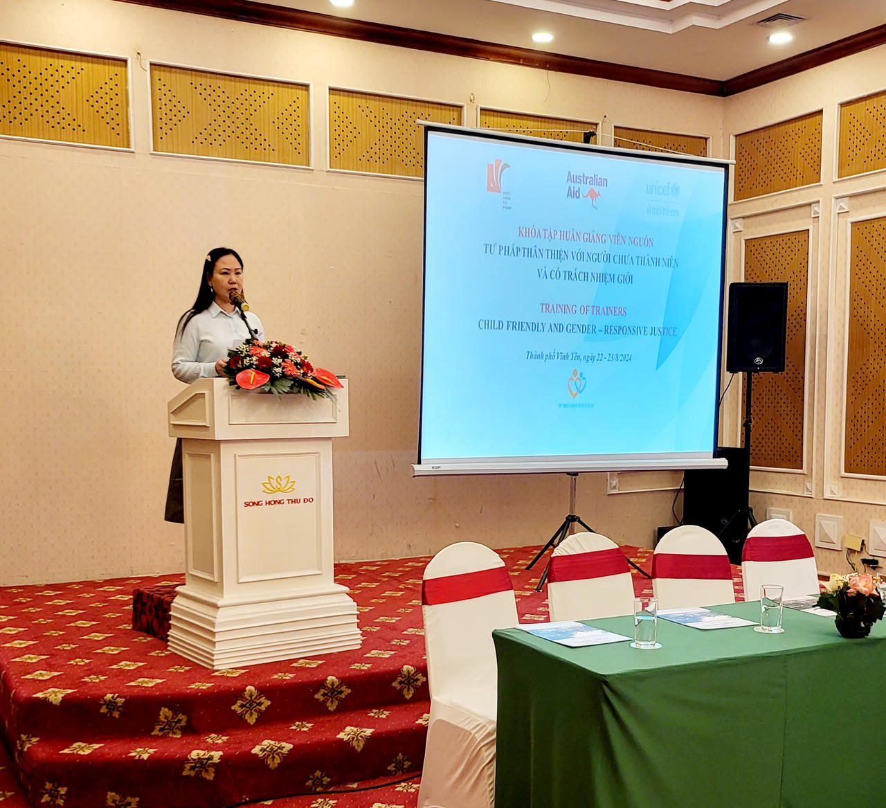 Khai giảng khoá tập huấn giảng viên nguồn tư pháp thân thiện với người chưa thành niên và có trách nhiệm giới