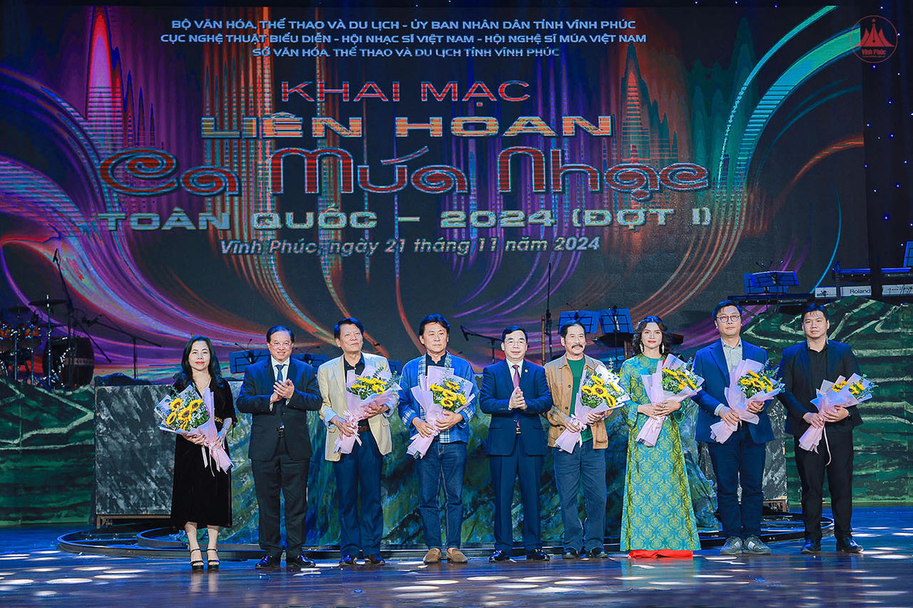 Khai mạc Liên hoan Ca, múa, nhạc toàn quốc đợt 1, năm 2024
