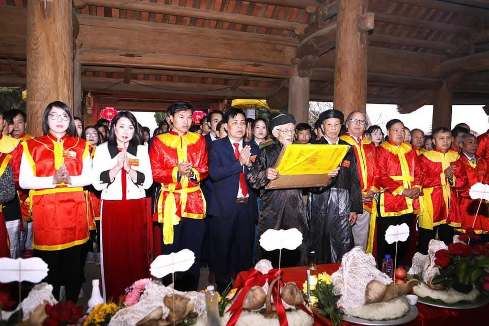 Vĩnh Phúc: Khánh thành công trình tu bổ, tôn tạo Di tích lịch sử văn hóa Quốc gia Đình Ngõa