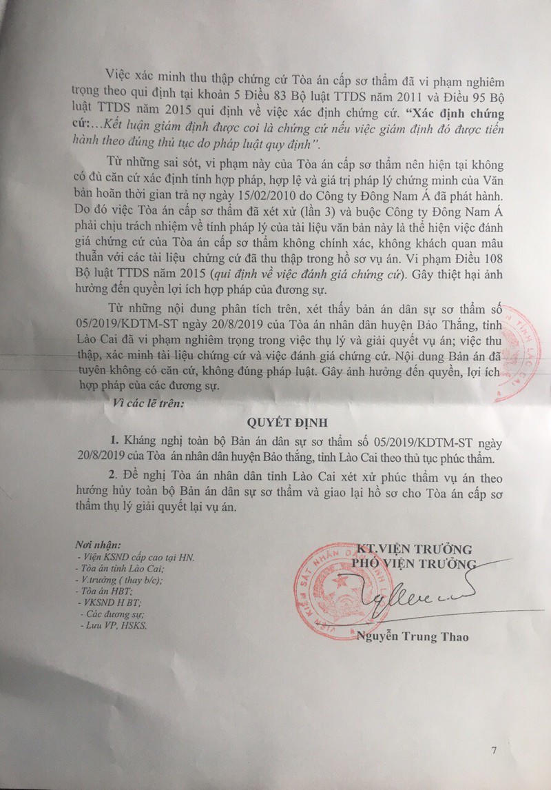 Liên quan “vụ kiện thập kỷ” tại Lào Cai: Lộ diện những hành vi khuất tất của Phó Chủ tịch huyện Văn Bàn