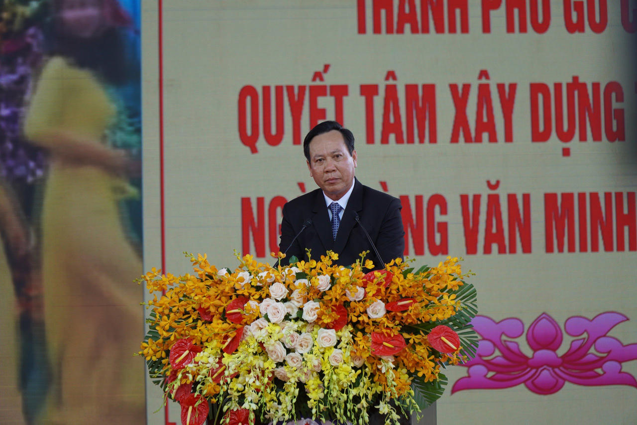 Công bố Gò Công là thành phố thứ 2 của tỉnh Tiền Giang