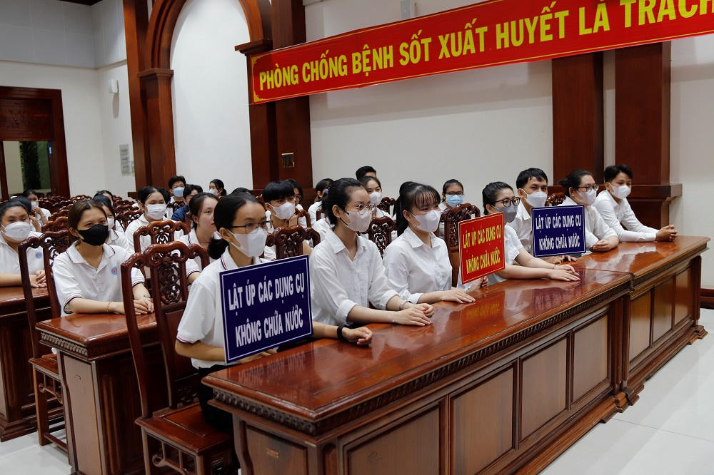 Tiền Giang: Mít tinh hưởng ứng ngày ASEAN phòng chống sốt xuất huyết lần thứ 14 