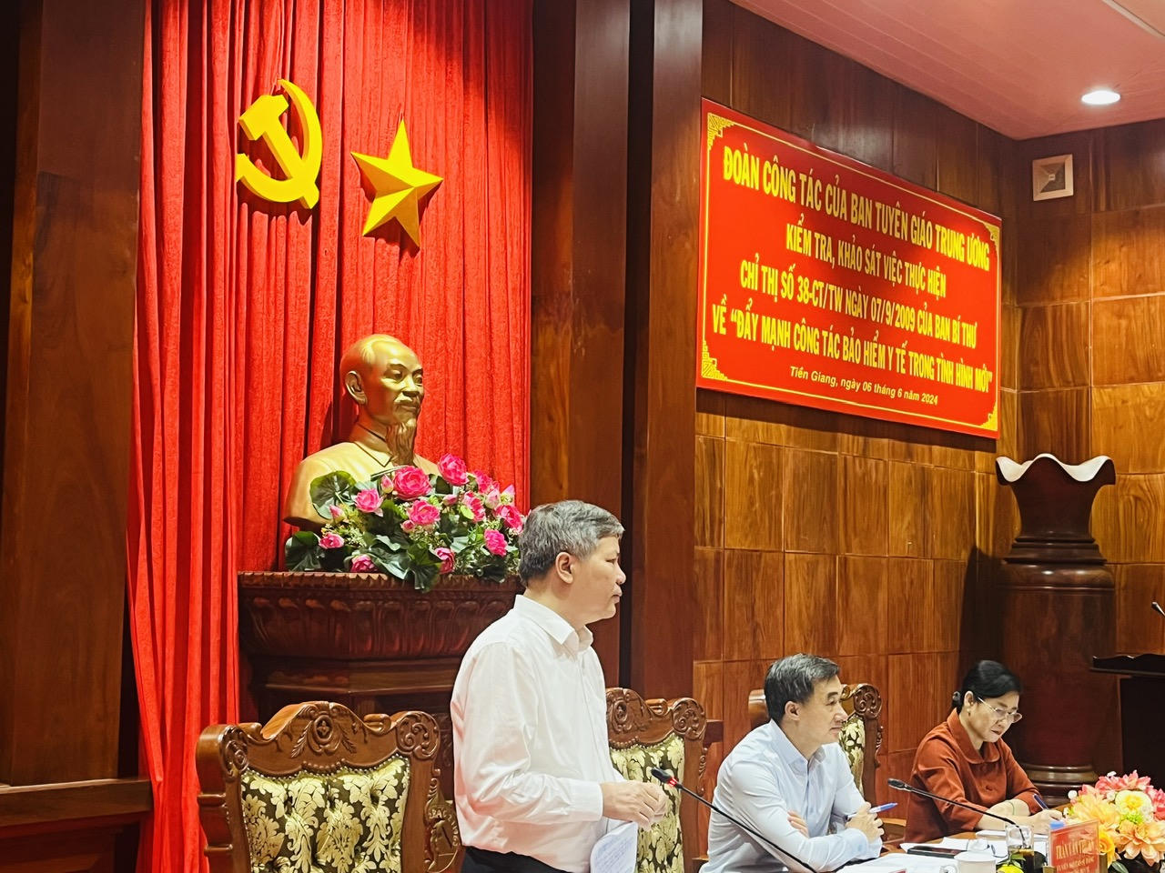 Tiền Giang: Tỷ lệ bao phủ BHYT tiệm cận với BHYT toàn dân