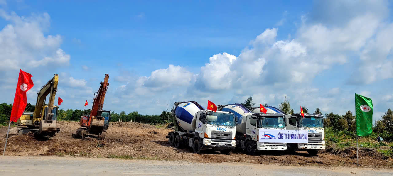 Động thổ dự án thành phần 2 cao tốc Cao Lãnh - An Hữu tại Tiền Giang 