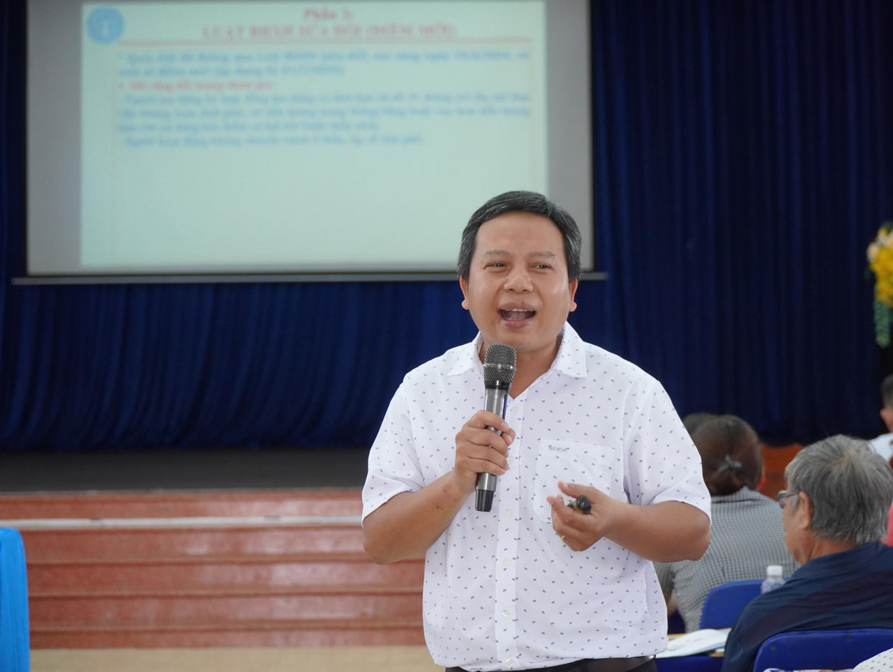 Cập nhật điểm mới trong Luật BHXH tới Ban chỉ đạo cấp xã ở TP Mỹ Tho