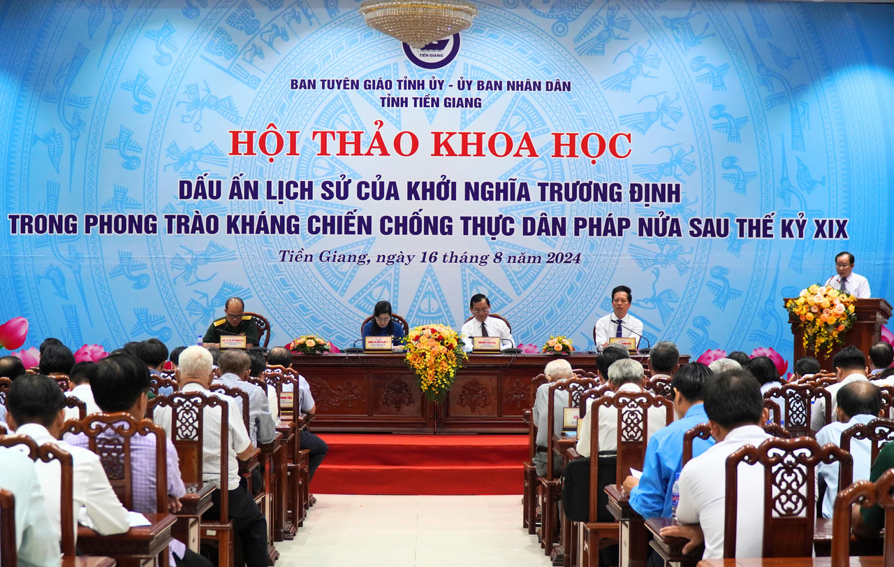 Tự hào với dấu ấn lịch sử của Khởi nghĩa Trương Định 