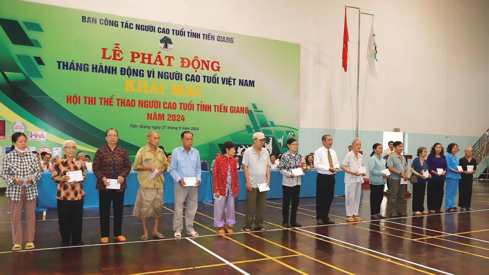 Phát động tháng Hành động vì người cao tuổi tại Tiền Giang