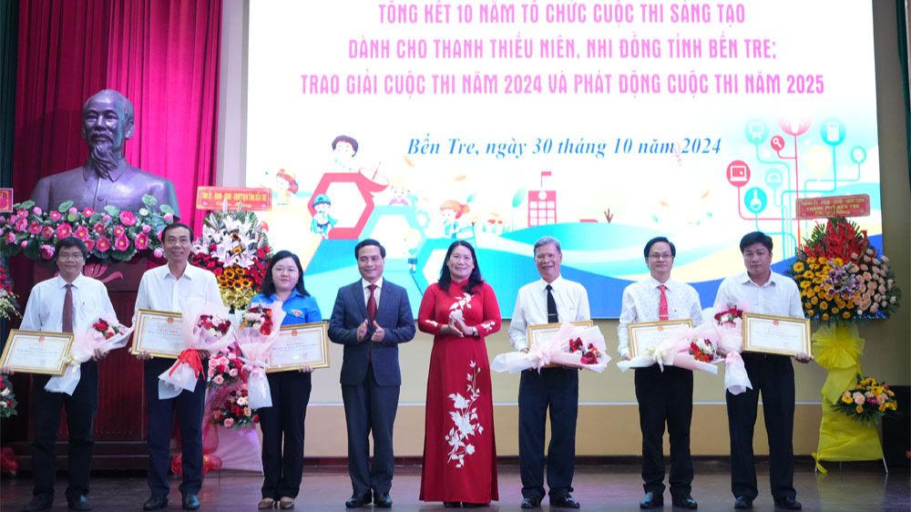 Bến Tre: Khơi dậy tiềm năng, nâng cao tư duy sáng tạo trong thanh thiếu niên, nhi đồng