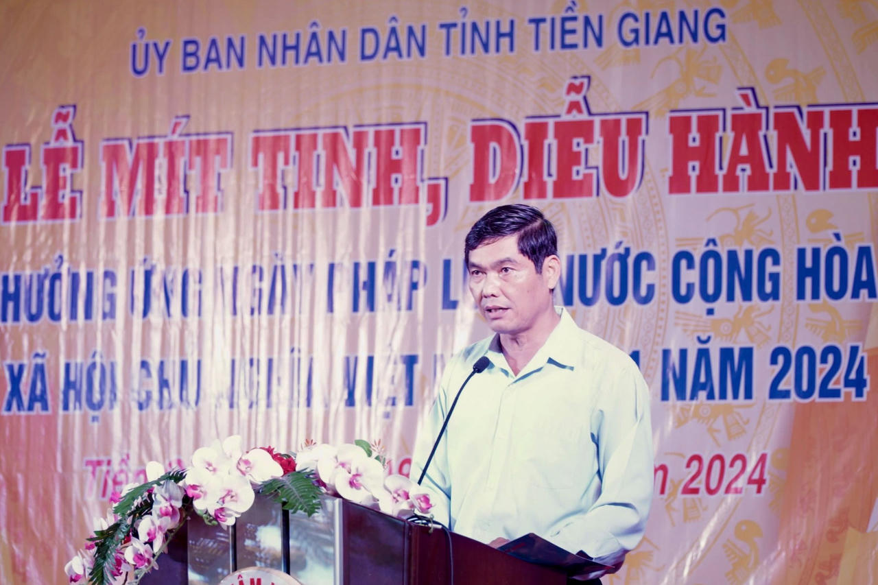 Tiền Giang: Hưởng ứng ngày Pháp luật Việt Nam 