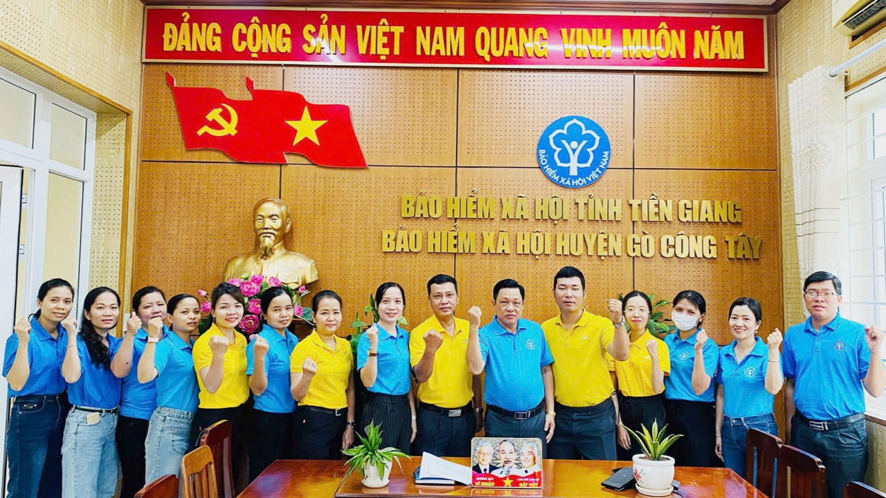 BHXH Tiền Giang: Sôi nổi phong trào thi đua kỷ niệm 30 năm thành lập ngành 