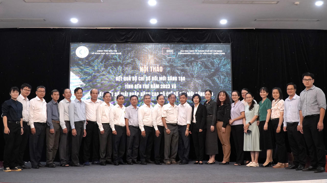 Bến Tre phấn đấu top 3 tỉnh về Chỉ số đổi mới sáng tạo của ĐBSCL 