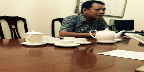 Đình chỉ công trình biệt thự nghêng ngang xây dựng sai phép giữa thủ đô