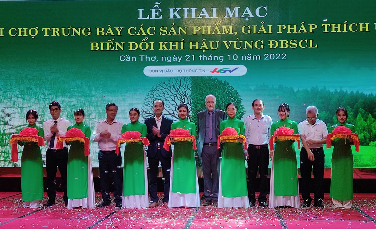 Nhiều sản phẩm, giải pháp nhằm thích ứng biến đổi khí hậu cho khu vực ĐBSCL