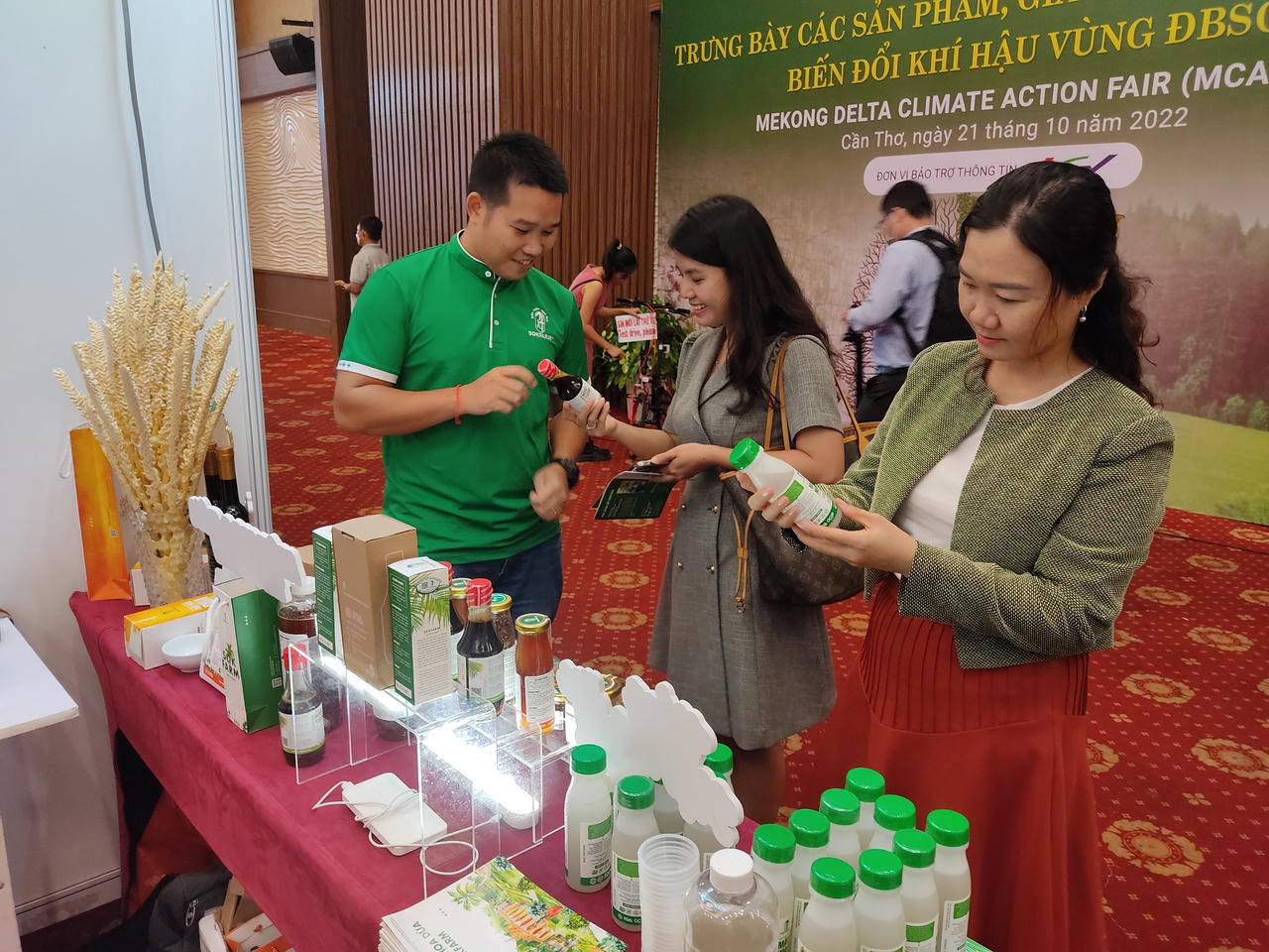 Nhiều sản phẩm, giải pháp nhằm thích ứng biến đổi khí hậu cho khu vực ĐBSCL