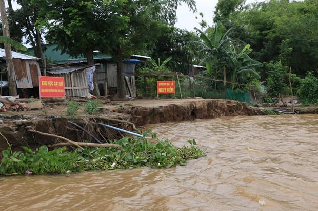 Đồng Tháp đề nghị Trung ương hỗ trợ 400 tỷ đồng xử lý các khu vực sạt lở